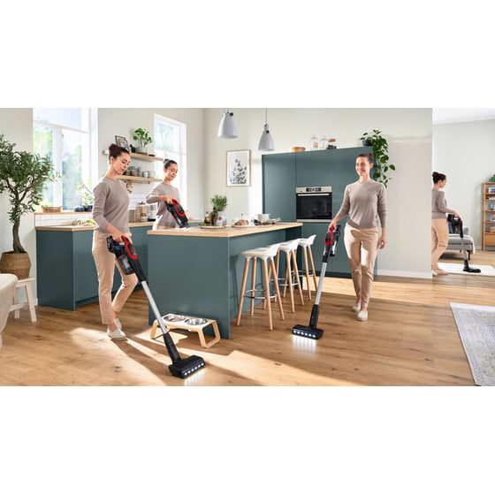 BOSCH Unlimited 9 ProAnimal BBS931PET 18 V 0.4 L Κόκκινη Σκούπα Stick image 13