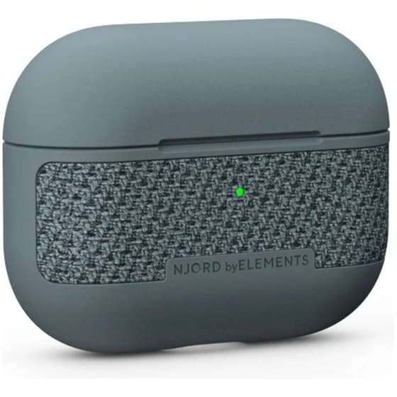 Θήκη Apple AirPods Pro - Njord Υφασμάτινη - Dark Grey image 6