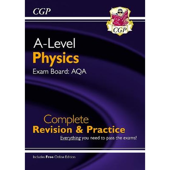 A-Level Physics: AQA Year 1 & 2 Complete Revision & Practice with Online Edition image 0