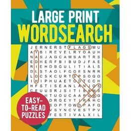 Large Print Wordsearch