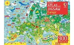 Usborne Atlas and Jigsaw Europe