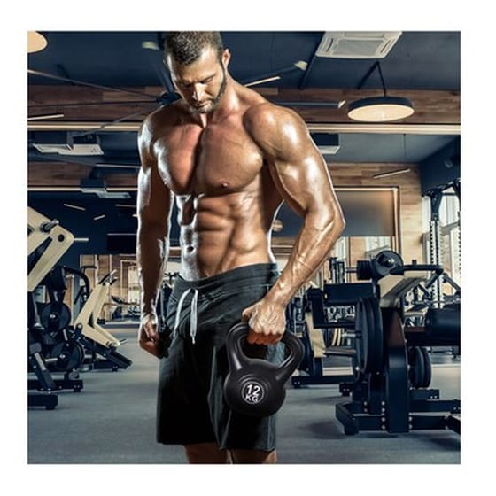 Kettlebell Homcom 12 kg από Άμμο Μαύρο image 4