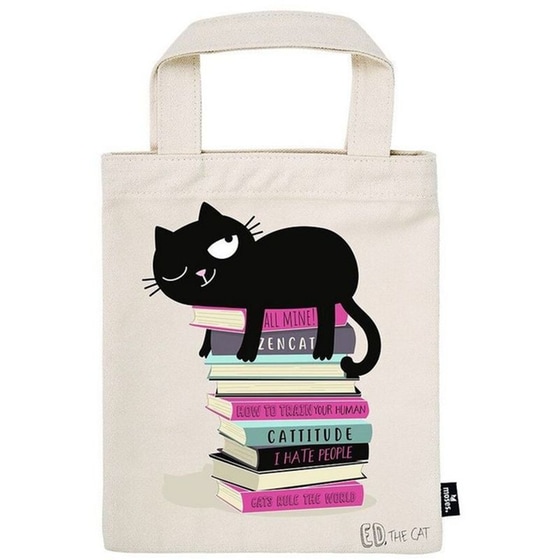 Τσάντα Βιβλίου Moses Μοτίβο Ed the Cat image 0
