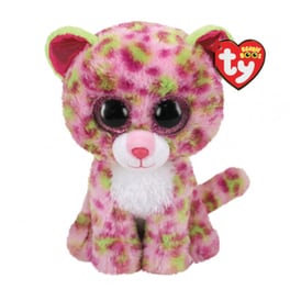 Λούτρινο TY Beanie Boos Lainey Λεοπάρδαλη Ροζ (23cm) 1607-36476