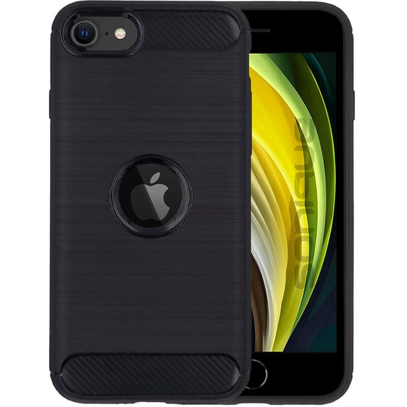 Θήκη Apple iPhone 7 / iPhone 8 / iPhone SE 2020 / iPhone SE 2022 - Sonique Carbon Brushed - Μαύρο MRK3010846