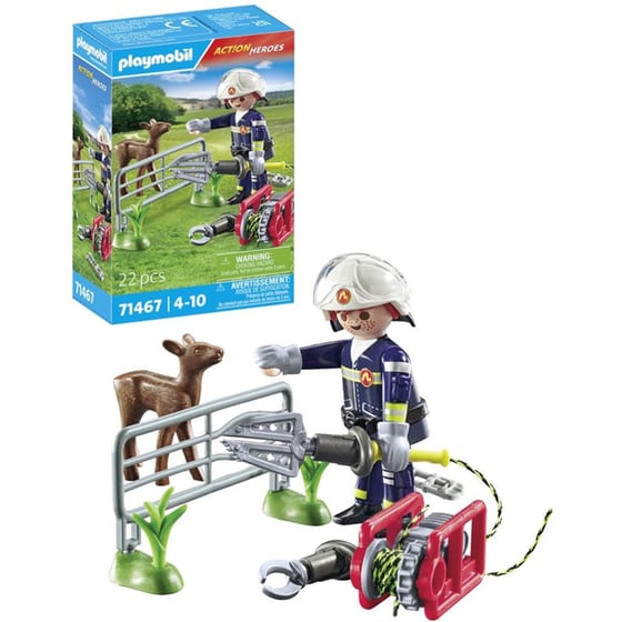 PLAYMOBIL® Action Heroes Επιχείρηση διάσωσης ζώου (71467) image 3