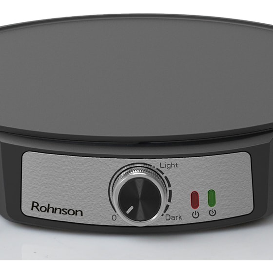 Κρεπιέρα ROHNSON R-2203 1200 W Μαύρο image 3