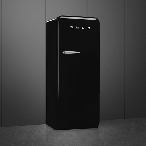 SMEG FAB28RBL6 270 Lt Μαύρο Ψυγείο Μονόπορτο image 7