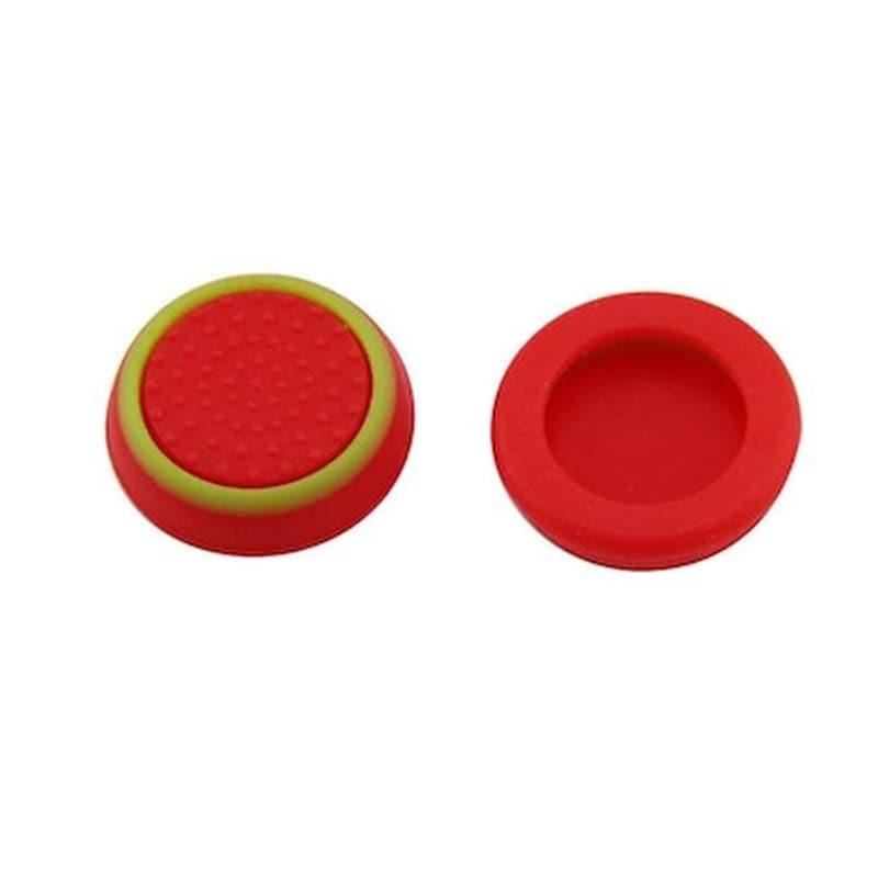 OEM Analog Caps Thumbstick Grips Red / Green - Ps4 Controller