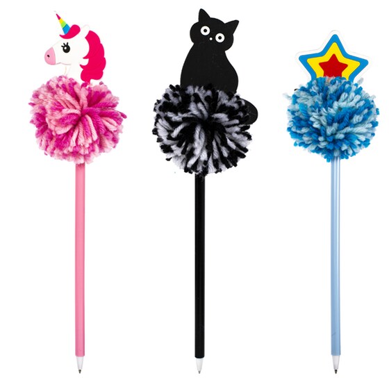 Στυλό Διαρκείας Tri Coastal Design Tcd Made for kids Fancy Pompom image 1
