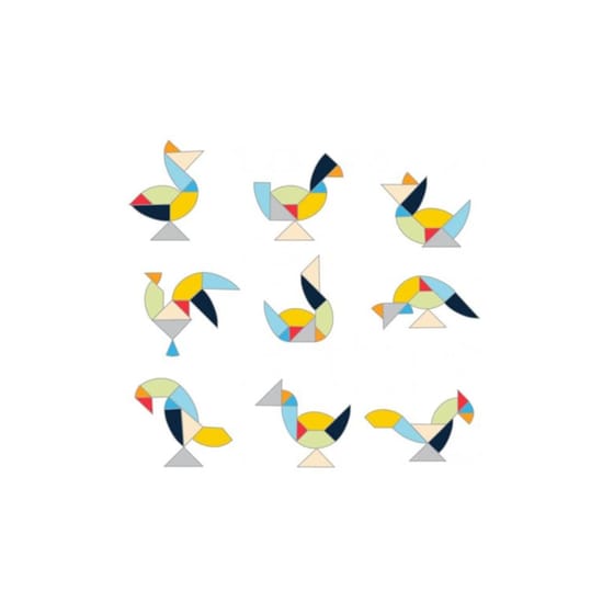 Ξύλινο Παιχνίδι - Egg Tangram image 3