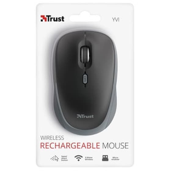 Τσάντα Laptop Trust Primo 16" Μαύρη & Ασύρματο Ποντίκι Trust Yvi & Ακουστικά Bluetooth Urban Revolt Inear image 8