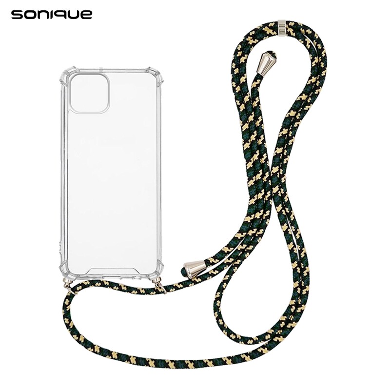 Θήκη Apple iPhone 14 Plus - Sonique Armor Clear - Rainbow Πράσινο