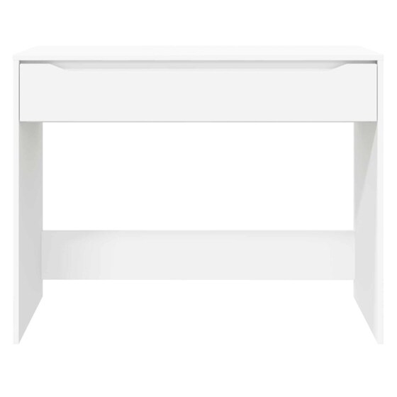 Γραφείο VidaXL από Επεξεργασμένο Ξύλο 100x50x78 cm - Λευκό image 5