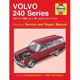 Volvo 240 Series Petrol (74 - 93) Haynes Repair Manual