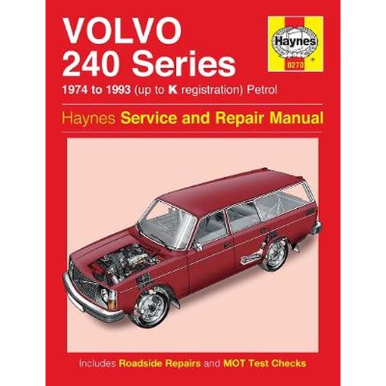Volvo 240 Series Petrol (74 - 93) Haynes Repair Manual image 0