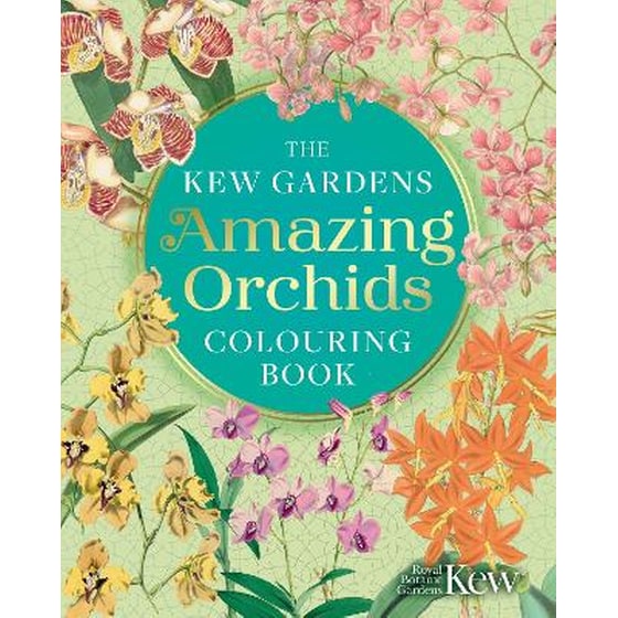The Kew Gardens Amazing Orchids Colouring Book image 0