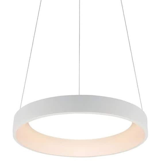 Φωτιστικό Οροφής Μονόφωτο Led Aca Apollo Br81ledp78wh από Αλουμίνιο - Λευκό image 0