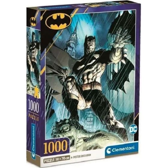 Παζλ Clementoni DC Comics Batman (1000 Κομμάτια) image 0