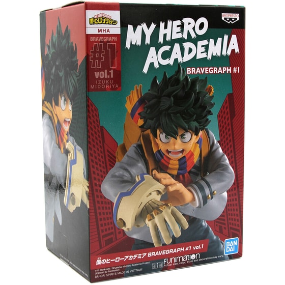 Συλλεκτική Φιγούρα Banpresto - My Hero Academia Bravegraph #1 - Vol.1 Izuku Midoriya image 5