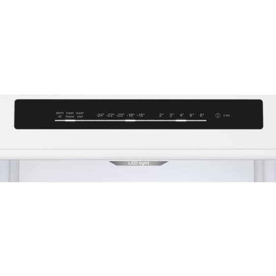 BOSCH KGN392IDF Full No Frost 363 Lt Brushed Steel Anti-Fingerprint Ψυγειοκαταψύκτης image 2