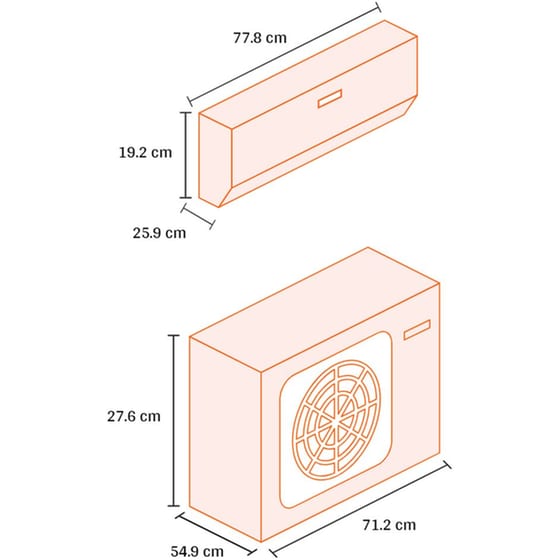 JURO-PRO Airfresh 12K Κλιματιστικό Inverter 12.000 BTU A++/A+++ με WiFi image 1