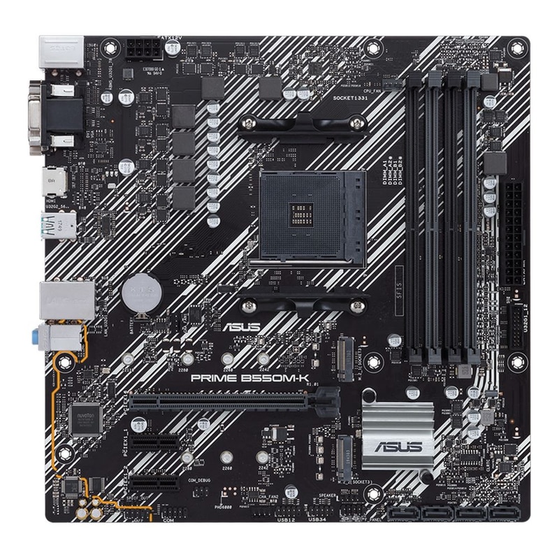 Μητρική Asus Prime B550M-K AMD B550 Micro ATX με Socket AMD AM4