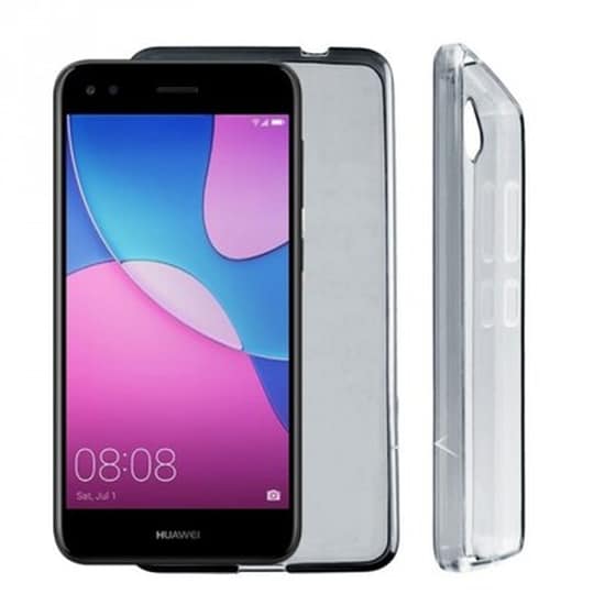 Θήκη Huawei P9 Lite Mini/Y6 Pro 2017 - Volte-Tel SlimColor TPU - Διάφανο Γκρι image 0