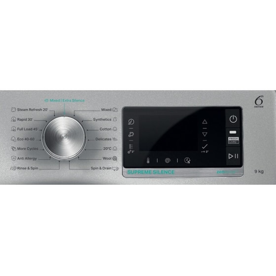 WHIRLPOOL W6 W945SB EE 9 kg 1.400 Στροφές Inox Πλυντήριο Ρούχων image 5