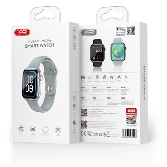 Smartwatch XO M50pro 44mm - Silver image 2