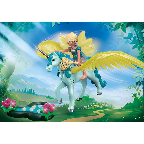 PLAYMOBIL® Ayuma Crystal Fairy με Μονόκερο (70809) image 5