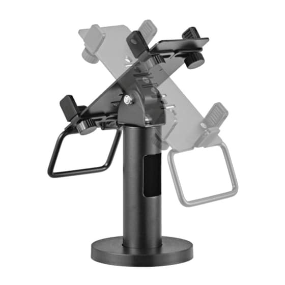 Βάση στήριξης οθόνης με βραχίονα SBOX PTM-05 - Μαύρο image 3