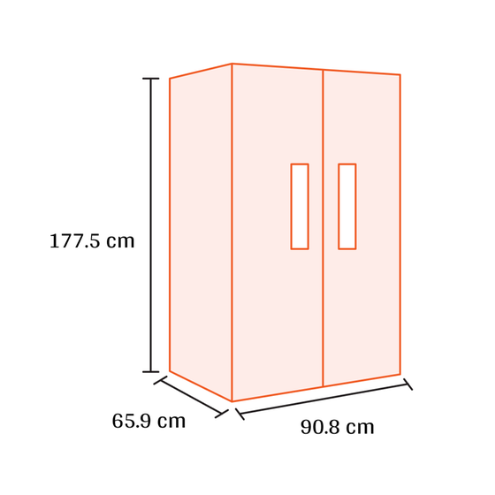 HAIER HSR5918DWMP Total No Frost 521 Lt Inox Ψυγείο Ντουλάπα image 2
