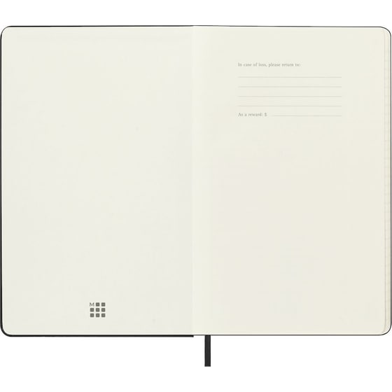 Ημερολόγιο Εβδομαδιαίο 2027 Moleskine 18Μ L Hardcover Μαύρο image 2