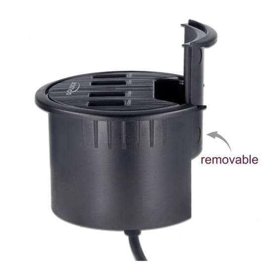 Delock 64153 USB Hub USB 3.2 με  4 θύρες - Μαύρο image 3