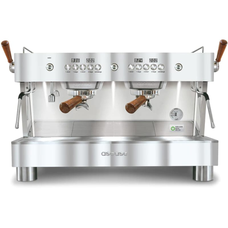 ASCASO Μηχανή Espresso ASCASO Barista T Plus 2 Group 3500 W + 2 x 1000 W Inox