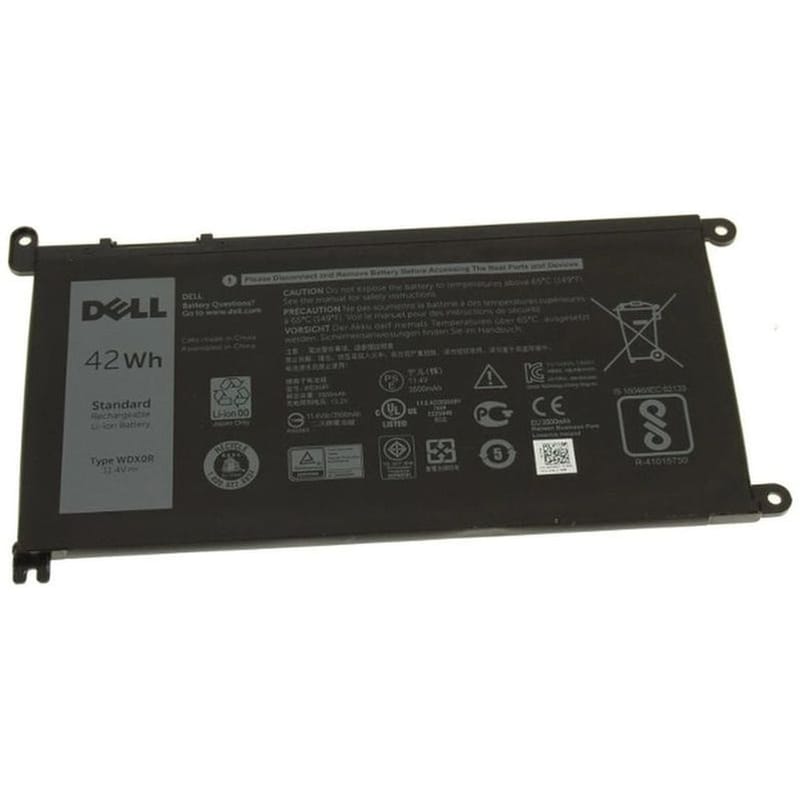 DELL Dell Battery WDX0R 11.4v 3500mAh 42Wh για Dell Inspiron, Latitude, Vostro