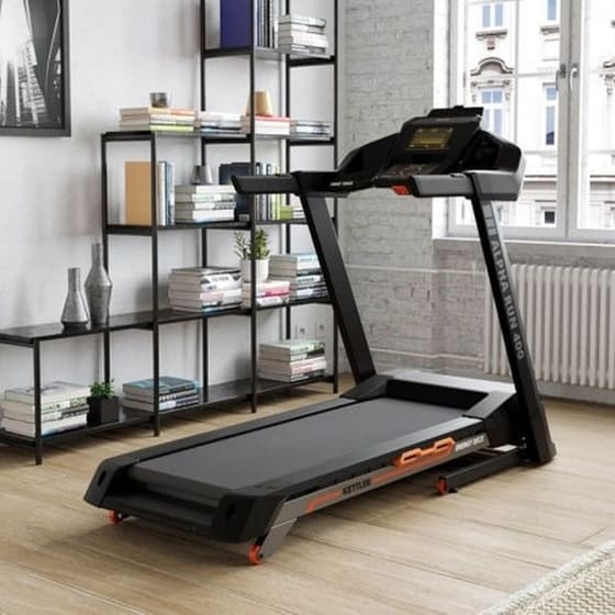 Kettler Alpha Run 400 Ηλεκτρικός Αναδιπλούμενος Διάδρομος Γυμναστικής 3hp για Χρήστη έως 140kg Μαύρος image 3