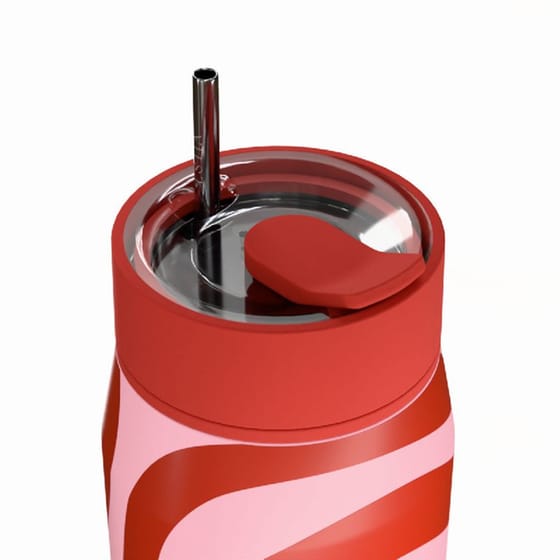 Ποτήρι Θερμός Estia Save The Aegean Lens Coral Waves 360ml image 1