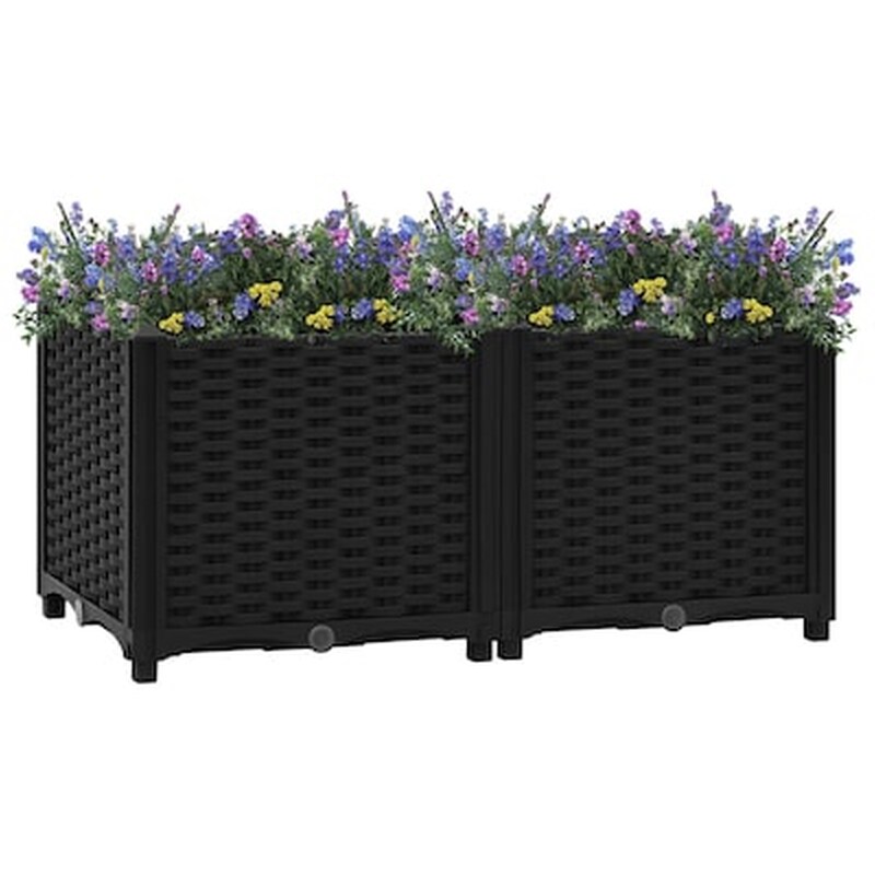 Vidaxl Ζαρντινιέρα 80 X 40 X 38 Εκ. Από Πολυπροπυλένιο VIDAXL