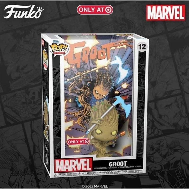 FUNKO Funko Pop! Comic Covers - Marvel - Groot #12