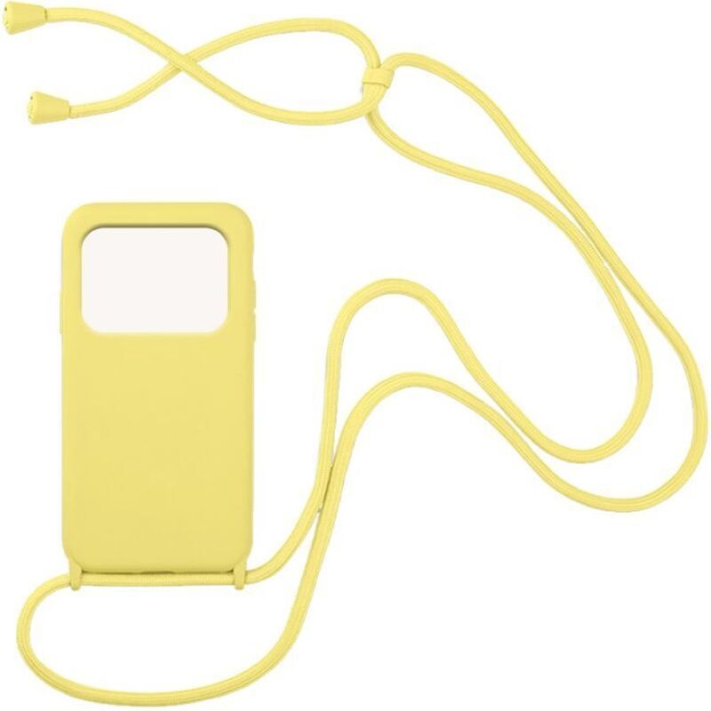 Θήκη Xiaomi Poco M4 Pro 4G - My Colors Carryhang Με Κορδόνι - Κίτρινο