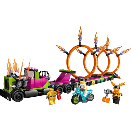 LEGO® City Stunt Truck & Ring of Fire Challenge (60357) image 2