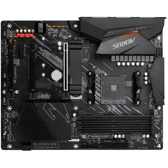 Gigabyte B550 AORUS ELITE V2 AMD B550 ATX με Socket AMD AM4 image 2
