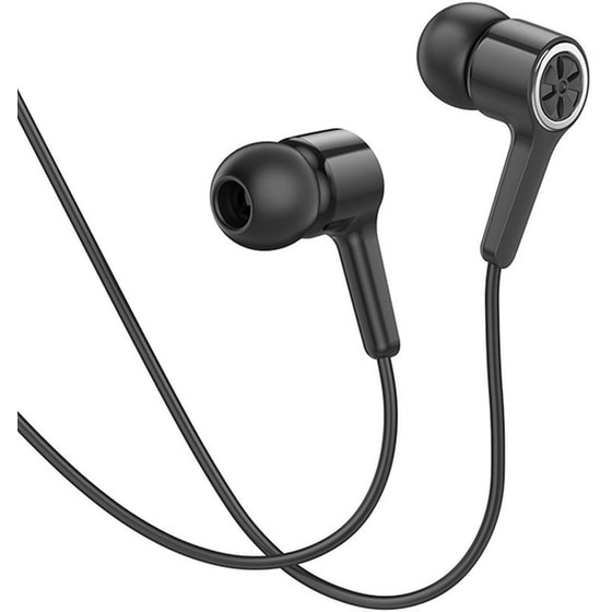 Hands Free Hoco M104 Gamble Universal Earphones Hi-fi Stereo 3.5mm Λευκό 1.2m image 2