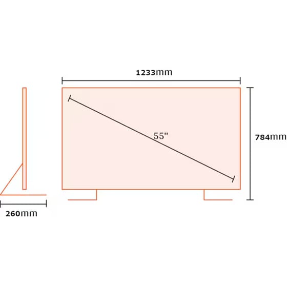 LG QNED 55" 4K Smart Τηλεόραση 55QNED866RE image 1