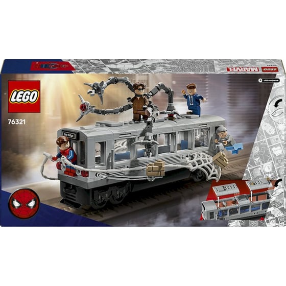 LEGO® ǀ Marvel Σκηνή στο Μετρό – Σπάιντερ-Μαν vs. Ντοκ Οκ (76321) image 9