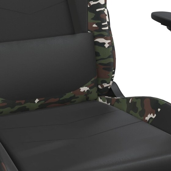 Καρέκλα Gaming VIDAXL 345410 με Ρυθμιζόμενα Μπράτσα από Τεχνητό Δέρμα image 5