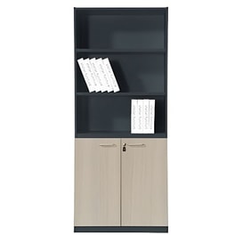 Βιβλιοθήκη 24mall Avanzata C531832 80x40x190 cm - Καφέ