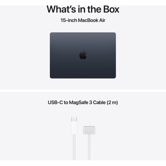 Apple MacBook Air with M5 Chip 15.3" QHD (Apple M5/16GB/1TB SSD/MacOS) Midnight image 8